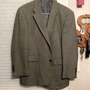 covington 2 button sports coat blazer size 42 short
